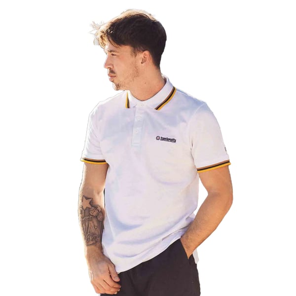 Lambretta Mens SS25 Triple Tipped Polo Shirt