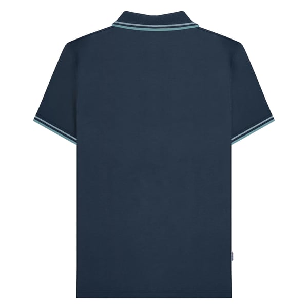 Lambretta Mens SS25 Houndstooth Big & Tall Polo Shirt