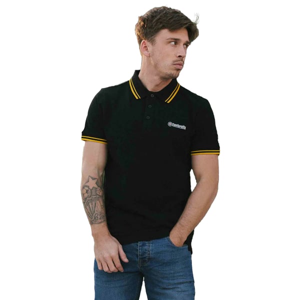 Lambretta Mens SS25 Twin Tip Polo Shirt