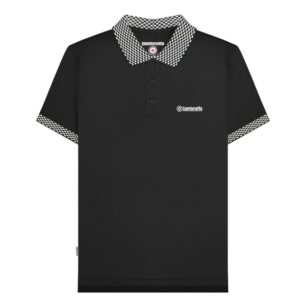 Lambretta Mens SS25 Two Tone Big & Tall Polo Shirt
