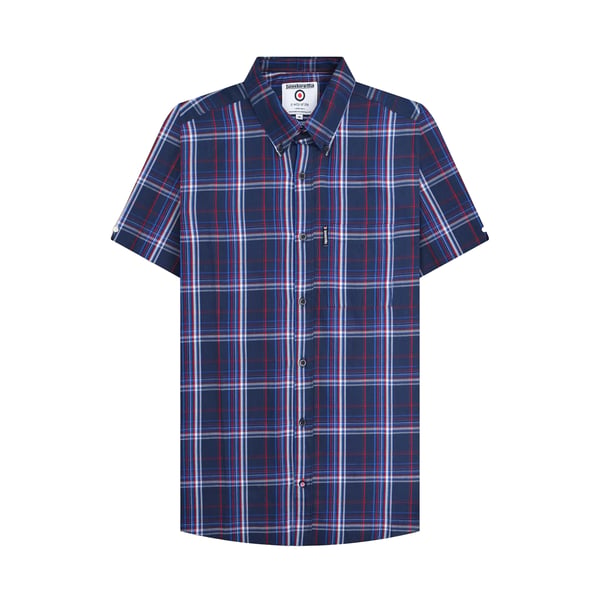 Lambretta Mens SS25 Checked Shirt