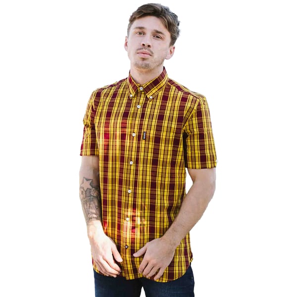 Lambretta Mens SS25 Checked Shirt