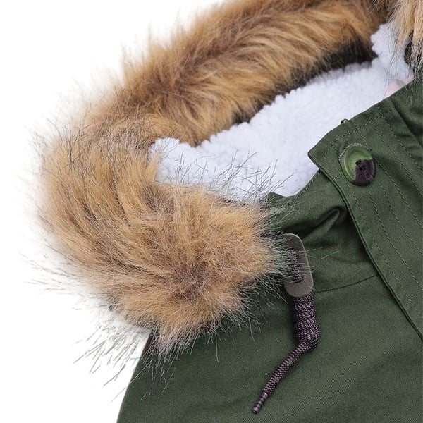 Lambretta Mens Sherpa Lined Parka