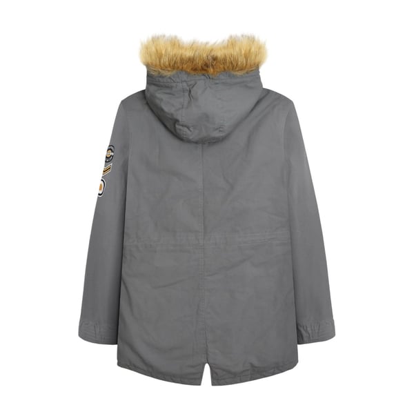 Lambretta Mens Sherpa Lined Parka