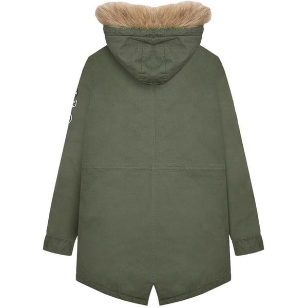 Lambretta Mens Sherpa Lined Parka