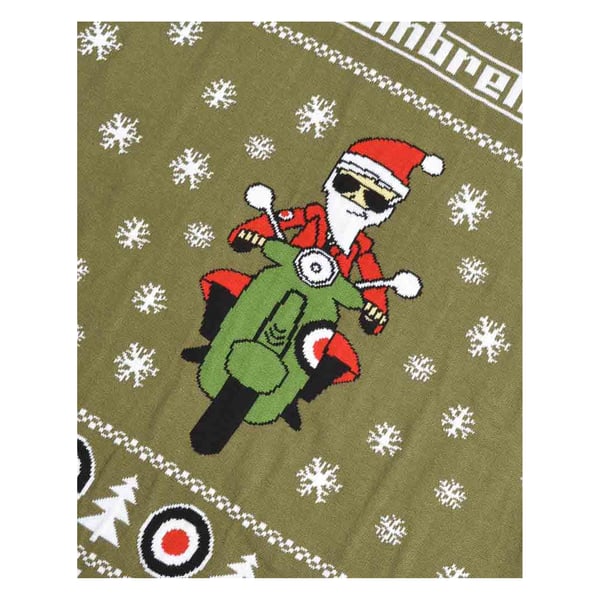 Lambretta Mens AW25 Scooter Christmas Jumper