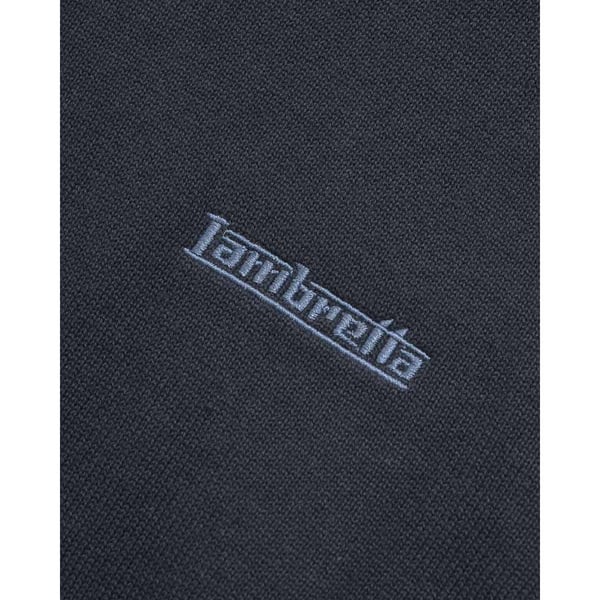 Lambretta Mens Tipped Knitted Jumper