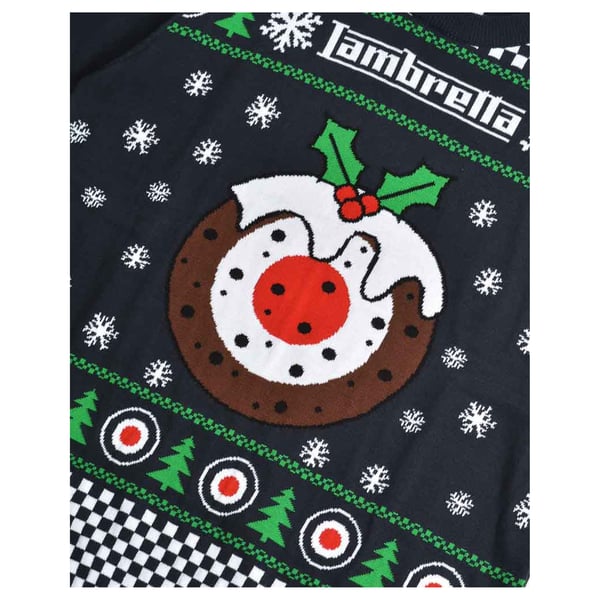 Lambretta Mens AW25 Target Christmas Jumper