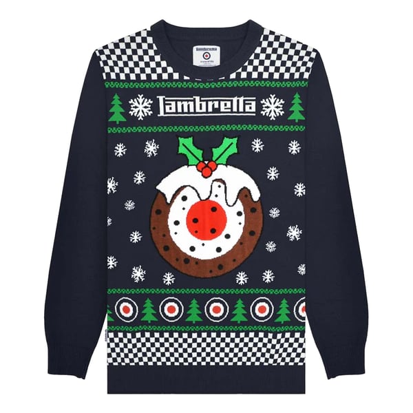 Lambretta Mens AW25 Target Christmas Jumper