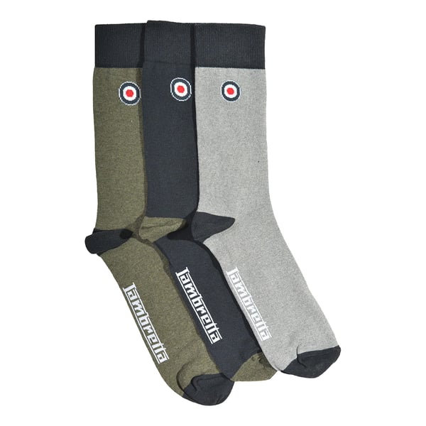 Lambretta Mens Paisley Socks (Pack of 3)