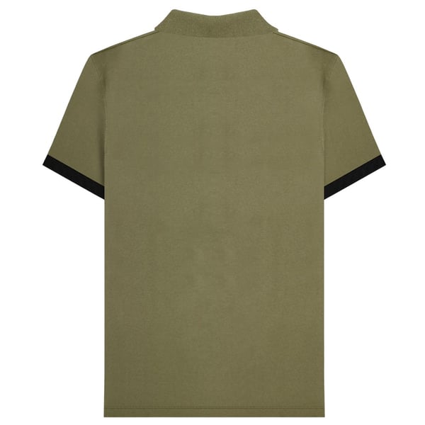 Lambretta Mens Contrast Panel Vintage Polo Shirt