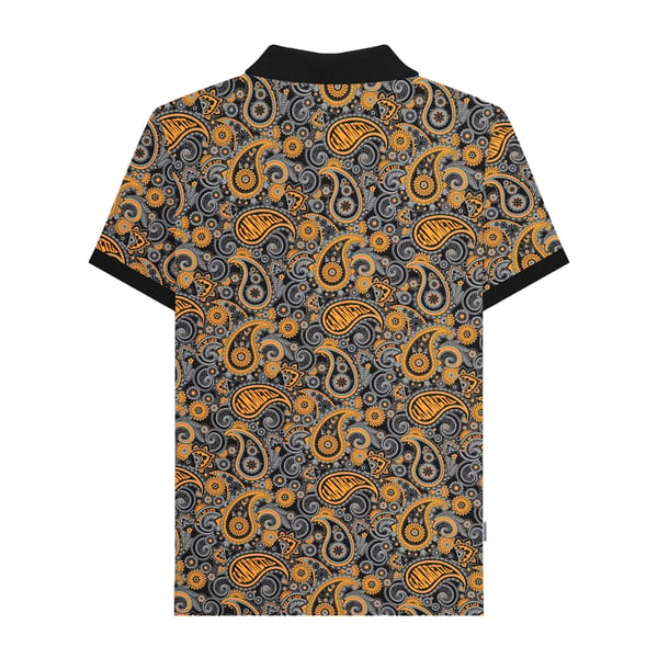 Lambretta Miesten Paisley Poolopaita