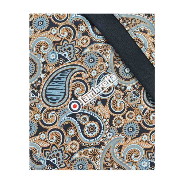 Lambretta Miesten Paisley Poolopaita