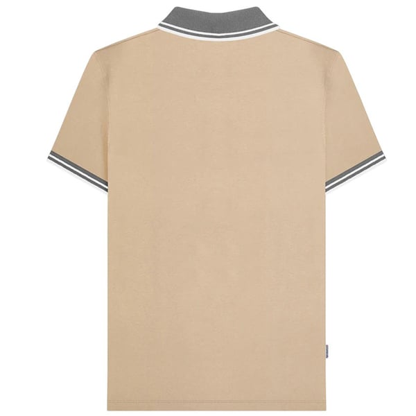 Lambretta Mens Contrast Tipped Polo Shirt