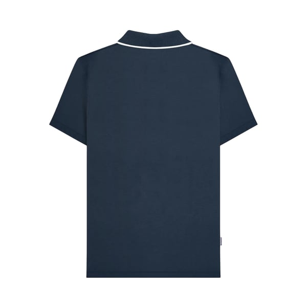 Lambretta Mens Gingham Polo Shirt