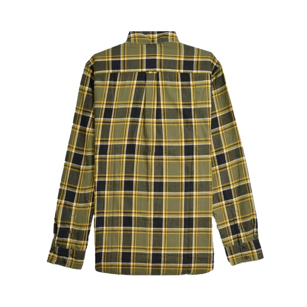 Lambretta Mens Checked Brushed Long-Sleeved Shirt