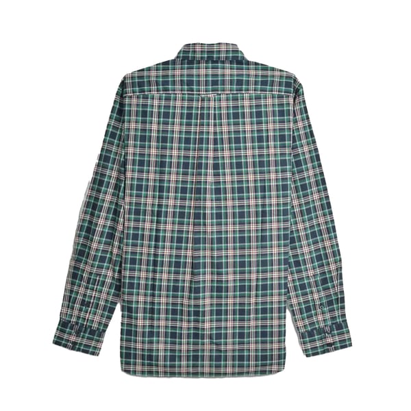 Lambretta Mens Classic Checked Long-Sleeved Shirt
