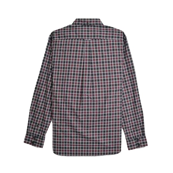 Lambretta Mens Checked Long-Sleeved Shirt