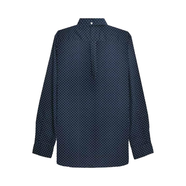 Lambretta Mens Pin Dot Long-Sleeved Shirt