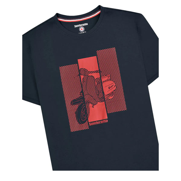 Lambretta Unisex Adult Scooter T-Shirt