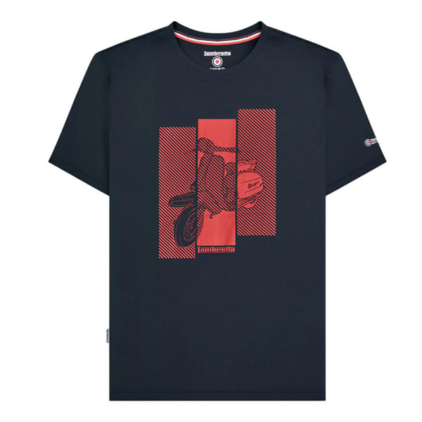 Lambretta Unisex Adult Scooter T-Shirt