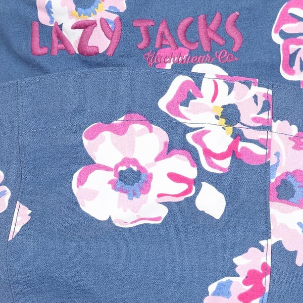 Lazy Jacks Womens/Ladies Floral Waterproof Jacket