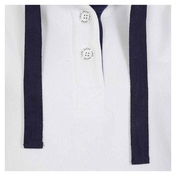 Lazy Jacks Womens/Ladies Button Neck Sweatshirt