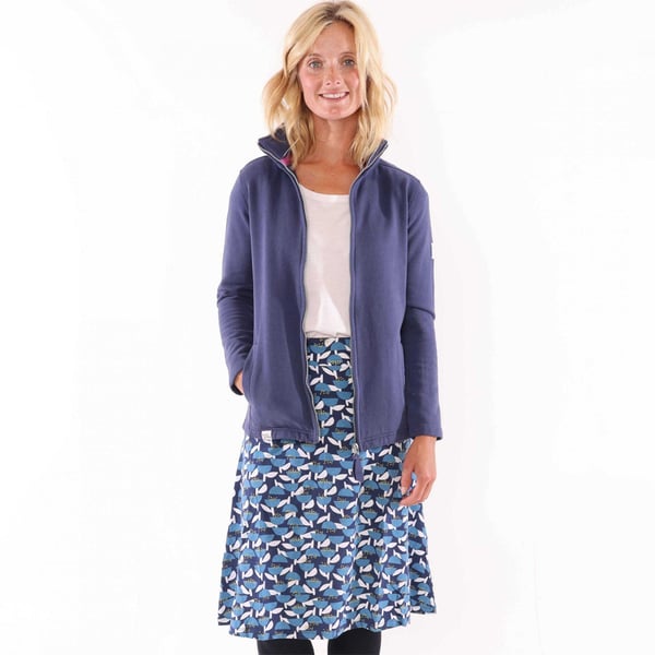Lazy Jacks Naisten Bluebell Jersey Midihame