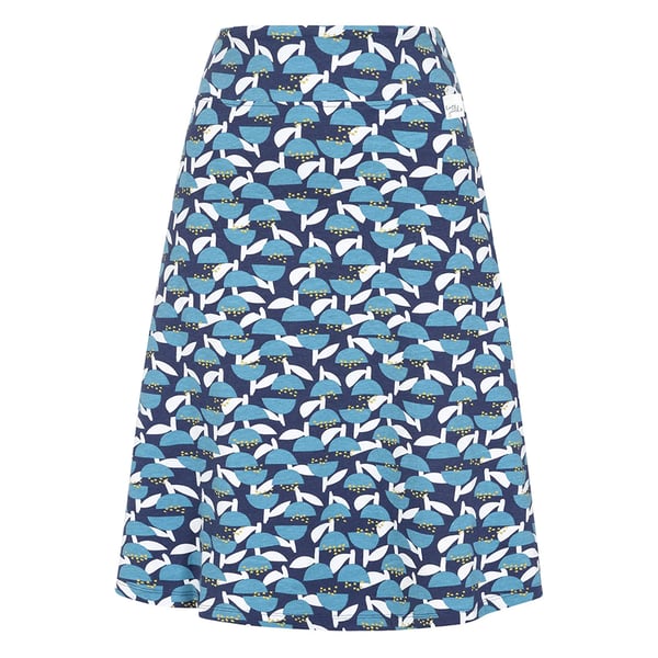 Lazy Jacks Womens/Ladies Bluebell Jersey Midi Skirt Lazy Jacks Womens/Ladies Bluebell Jersey Midi Skirt