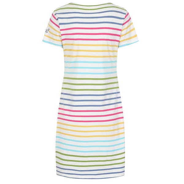 Lazy Jacks Womens/Ladies Striped T-Shirt Dress