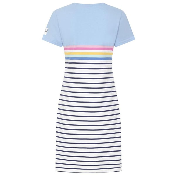 Lazy Jacks Womens/Ladies Striped T-Shirt Dress