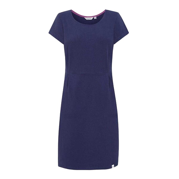 Lazy Jacks Womens/Ladies Plain Capped Sleeved Dress Lazy Jacks Womens/Ladies Plain Capped Sleeved Dress