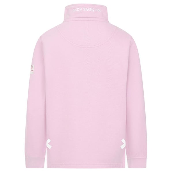 Lazy Jacks Girls Quarter Zip Sweatshirt
