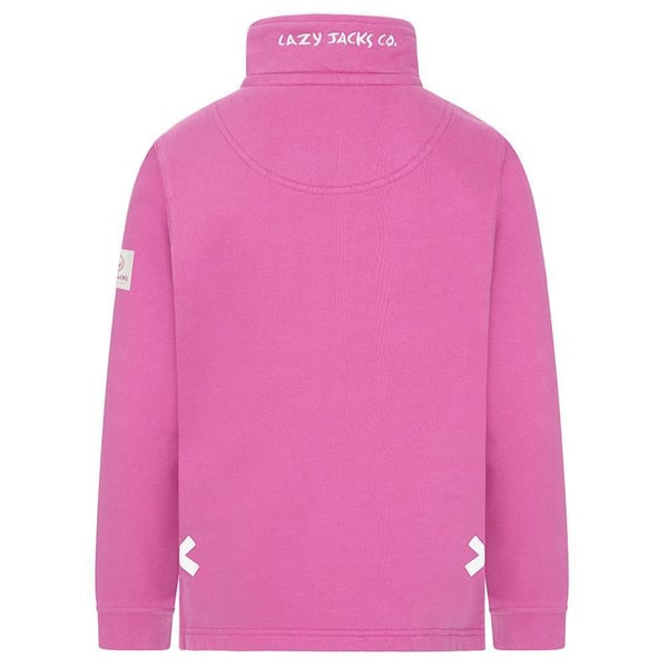 Lazy Jacks Girls Quarter Zip Sweatshirt