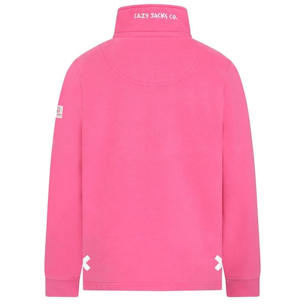 Lazy Jacks Girls Quarter Zip Sweatshirt