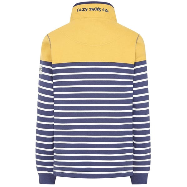 Lazy Jacks Womens/Ladies Button Neck Sweatshirt