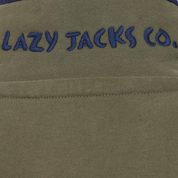 Lazy Jacks Womens/Ladies Button Neck Sweatshirt