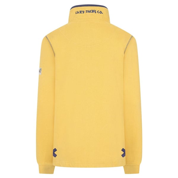 Lazy Jacks Womens/Ladies Button Neck Sweatshirt