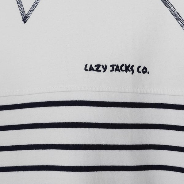 Lazy Jacks Womens/Ladies Striped Sweatshirt