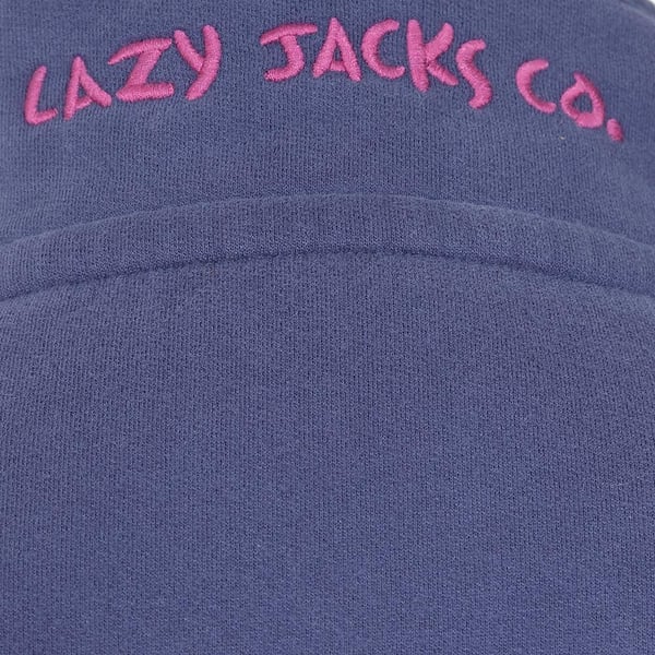 Lazy Jacks Naisten/Naisten raidallinen napillinen collegepaita
