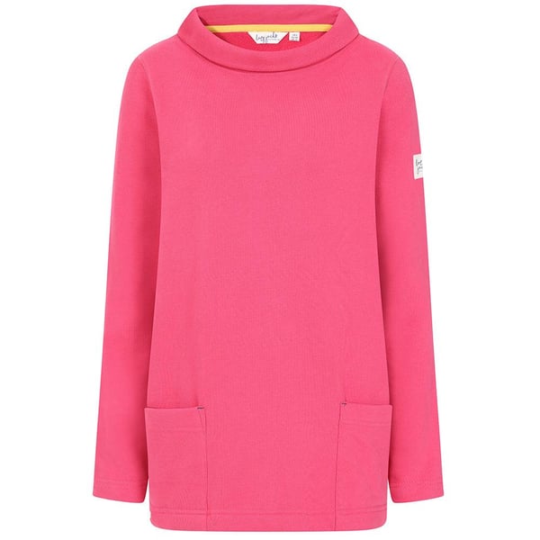 Lazy Jacks Womens/Ladies Logo Roll Neck Sweatshirt