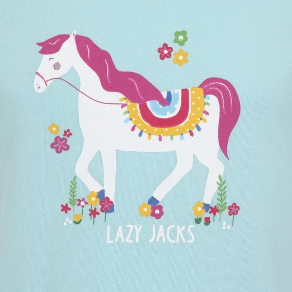 Lazy Jacks Girls Horse T-Shirt