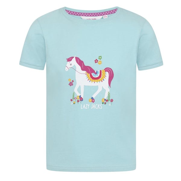 Lazy Jacks Girls Horse T-Shirt