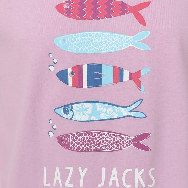 Lazy Jacks tyttöjen kala-puuvillapaita