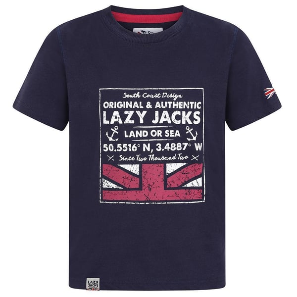 Lazy Jacks Boys Printed Cotton T-Shirt