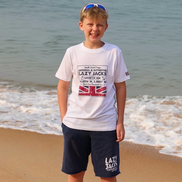 Lazy Jacks Boys Printed Cotton T-Shirt
