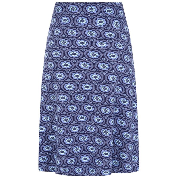 Lazy Jacks Womens/Ladies Circle Jersey Midi Skirt