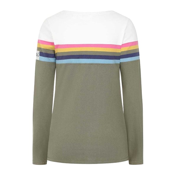 Lazy Jacks Womens/Ladies Multi Stripe Breton Top