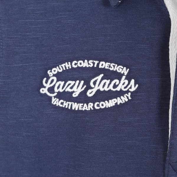Lazy Jacks Boys Contrast Collar Rugby Shirt