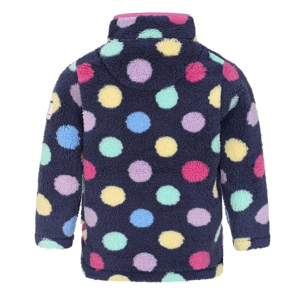 Lazy Jacks Girls Soft Quarter Zip Snug Fit Fleece Jacket